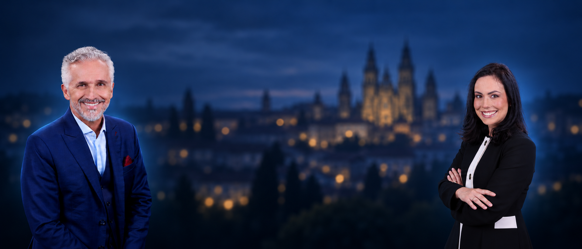 Dr. Ertty Silva y Dra. Irene Méndez-Manjón en Santiago de Compostela · Inmersión Sistemas Ertty 14, 15 y 16 de enero de 2027